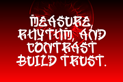 SUKA DINSUM, a Blackletter Font by MUNIK STUDIO 3D (Thumbnail 2 of 6)