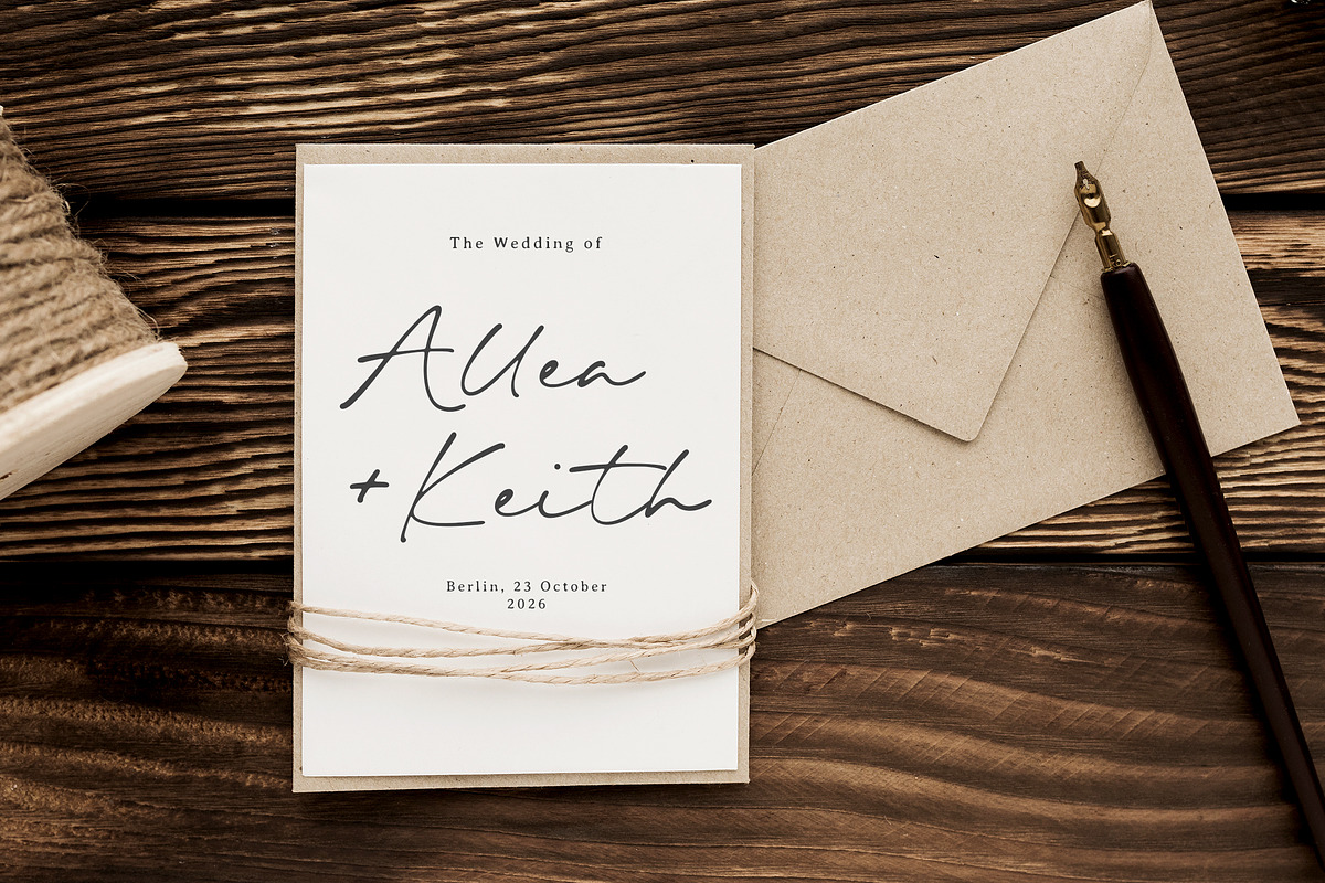 Bridget Signature Font, a Script Font by Timurtype (Photo 5 of 7)