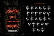 Rocksoul Typeface, a Blackletter Font by alit design (Thumbnail 14 of 17)