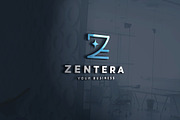 Zentera Abstract Z Sparkle Logo, a Branding & Logo Template by Design_Planet (Thumbnail 1 of 3)