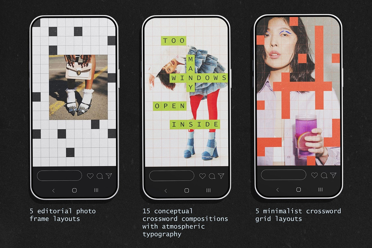 Look Twice: Concept Story Templates, a Social Media Template by Anastasiia VNSK (Photo 5 of 15)