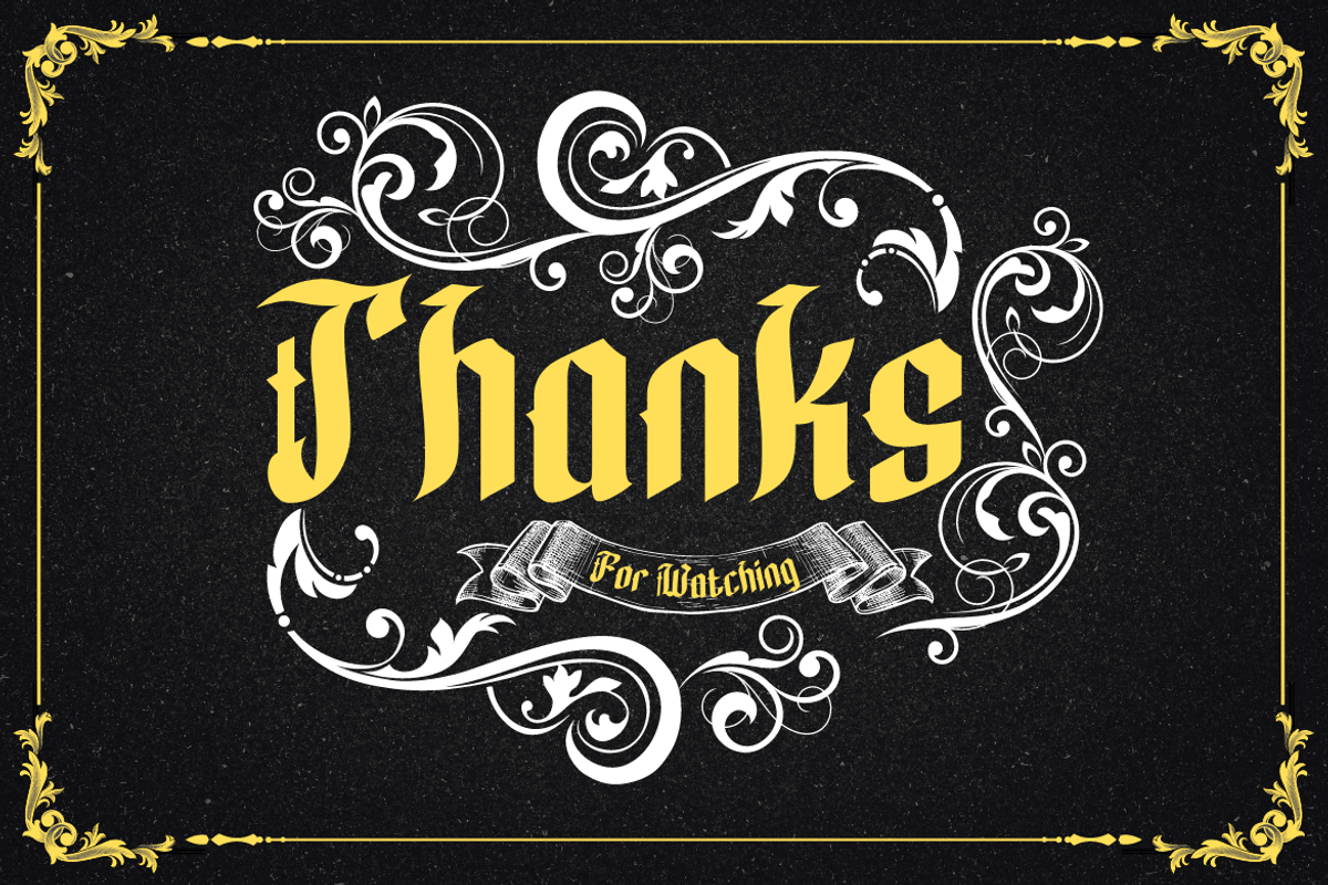 Gadevox, a Blackletter Font by twinstd (Photo 12 of 12)