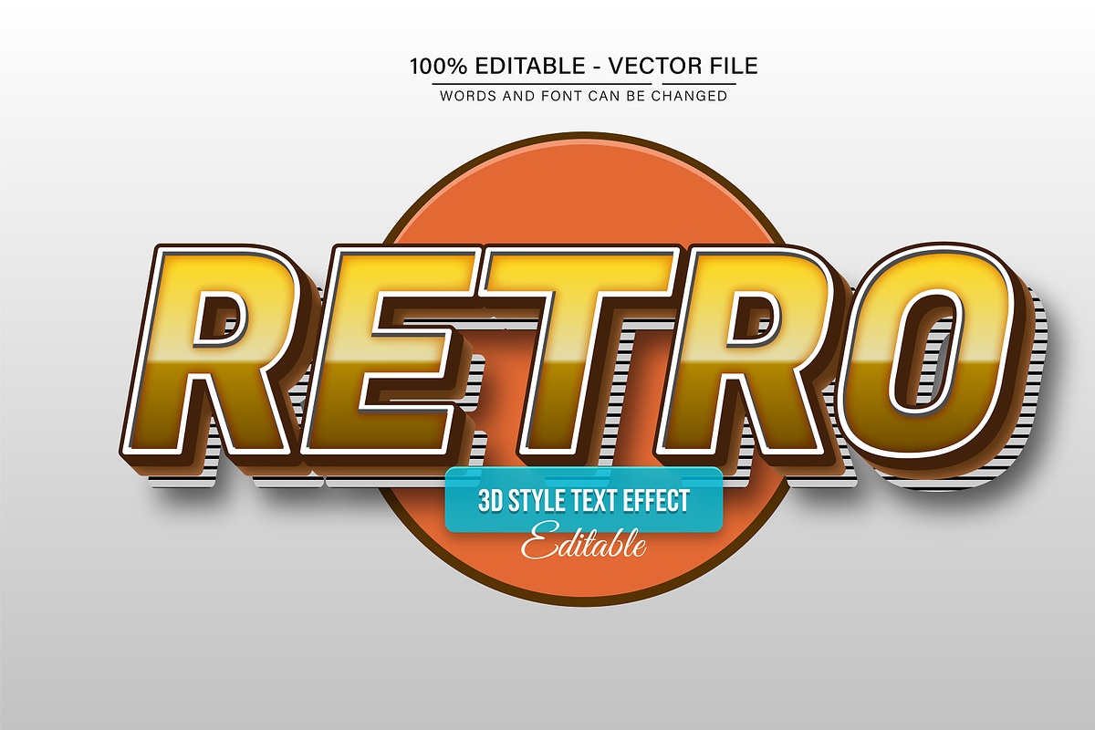 3D Text Effects Collection Vol 38, a Graphic by Aglonemadesign (Photo 3 of 9)