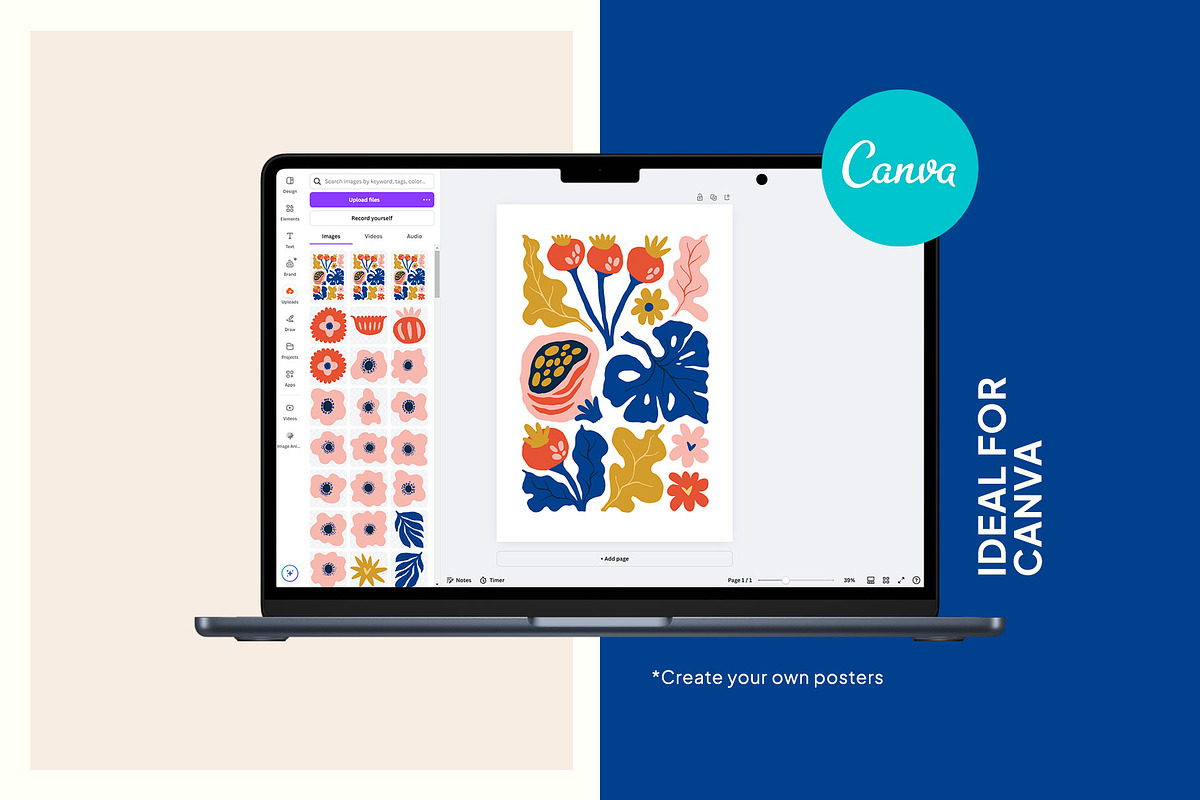 Colorful Flora | Wall Art Creator, an Object Graphic by Leleka.Store (Photo 15 of 17)