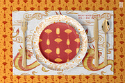 Lunar New Year seamless pattern, a Seasonal Illustration by AnaGuziiArt (Thumbnail 6 of 9)