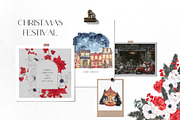 Watercolor Christmas Festival., an Object Illustration by ma_i_vi (Thumbnail 3 of 14)
