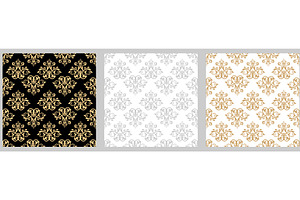 Set of Classic Orient Seamless, a Pattern Graphic by FineArtStudio