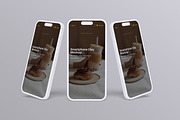 Smartphone Clay Mockup, an iPhone Mockup by Twins_studio926 (Thumbnail 5 of 6)