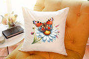 Summer Garden Watercolor Clipart Bun, an Illustration by Sublimation Artist (Thumbnail 6 of 6)