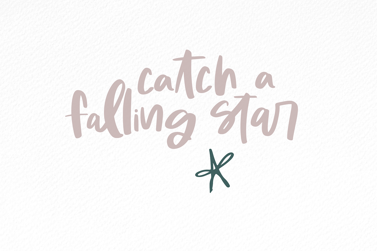 Molly & Elroy - Bold Script Font preview 8