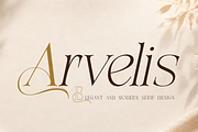 Arvelis Serif Font Family, a Serif Font by artisans (Thumbnail 7 of 7)