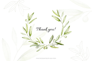 Olives – Watercolor & Line Art, a Decorative Illustration by Liliia Polos Illustration (Thumbnail 12 of 12)