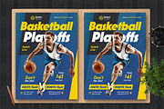 Basketball Playoffs Flyer Template, a Flyer Template by Boostock (Thumbnail 6 of 6)