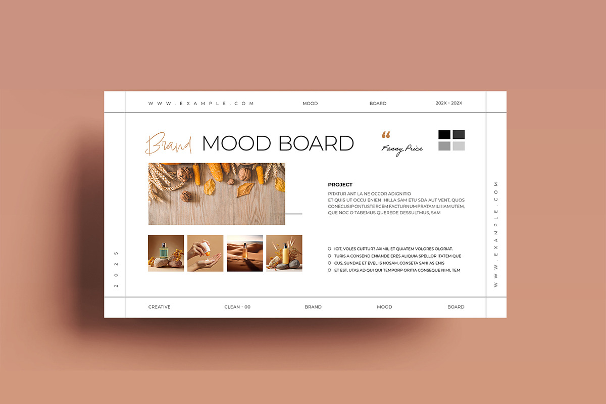 Moodboard Layout Template preview 3