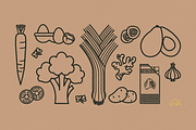 Food Market Collection, a Food Illustration by The Fooltype (Thumbnail 10 of 12)