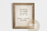 Isolated Frame. Portrait+Landscape, a Print Template by Dorado Stock (Thumbnail 2 of 8)