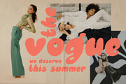 Tropiquaint Bubbly Y2K Groovy Font, a Sans Serif Font by Struvictory.art (Thumbnail 4 of 9)