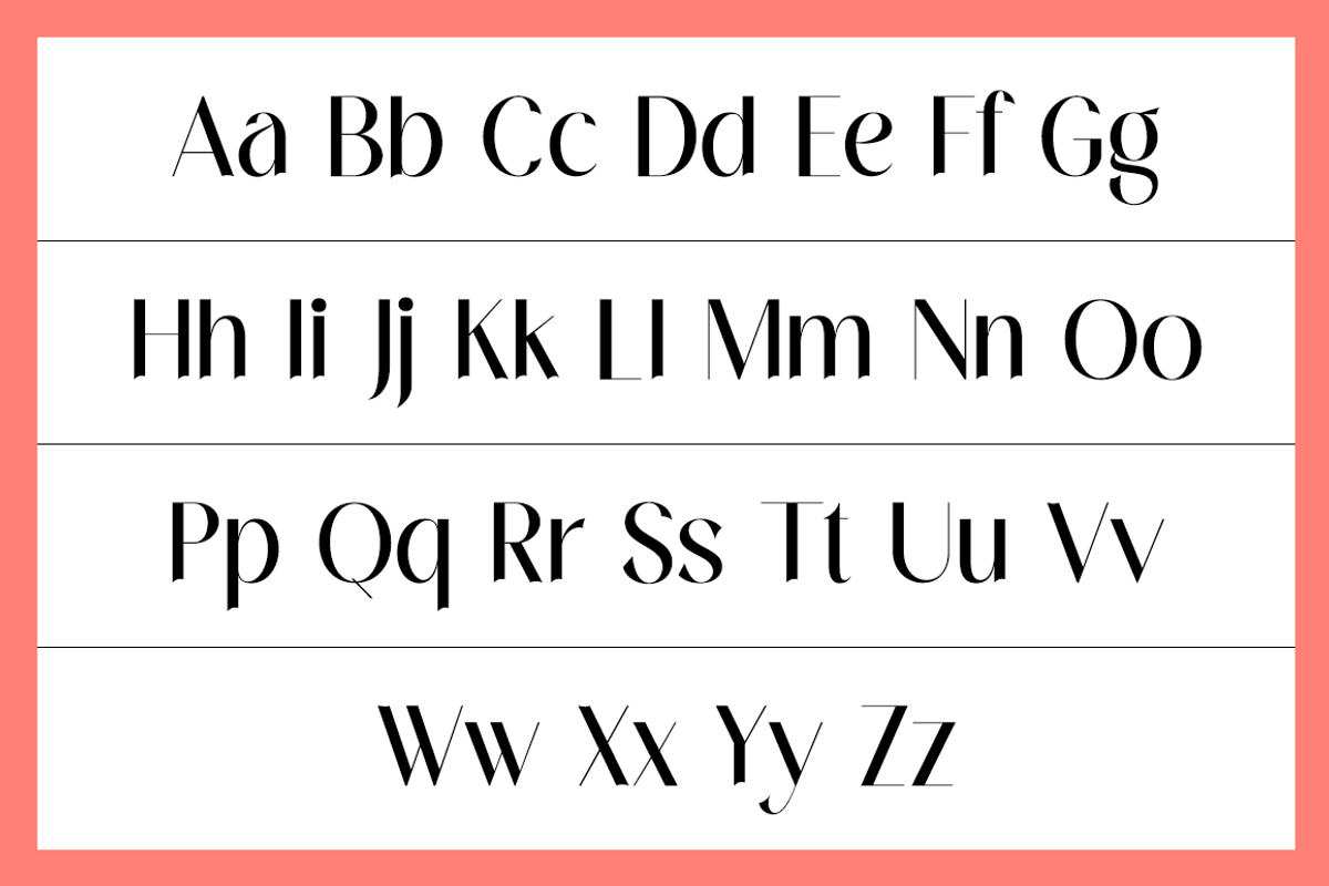Lostorian - Modern Stylish, a Sans Serif Font by RockboyStd (Photo 8 of 12)