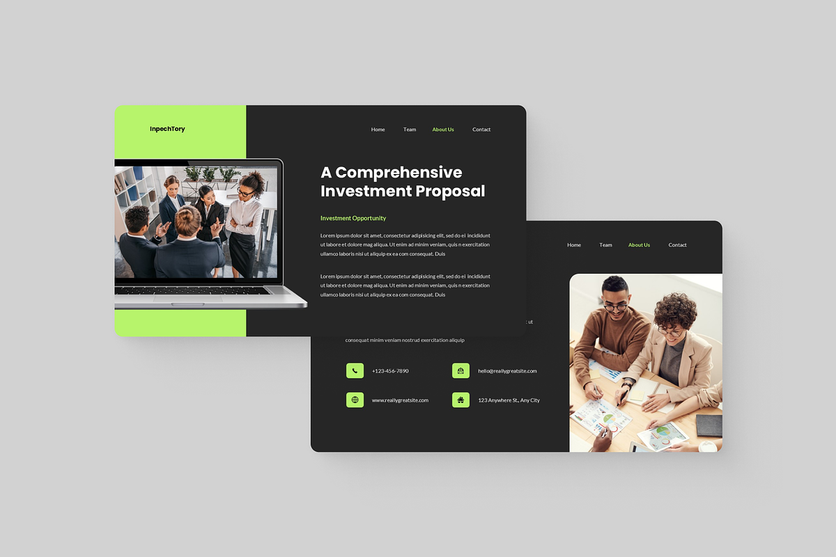 Investment Proposal Google Slides, a Presentation Template by Annora Studio (Photo 2 of 5)