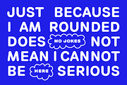 Phluff Variable Round Sans Font, a Sans Serif Font by That That Creative (Thumbnail 7 of 17)