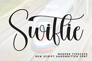 Swiftie | Script Font, a Handwritten Font by Scratchones (Thumbnail 1 of 9)