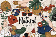 Natural Clipart, a Seasonal Illustration by GlamArtZhanna (Thumbnail 1 of 3)