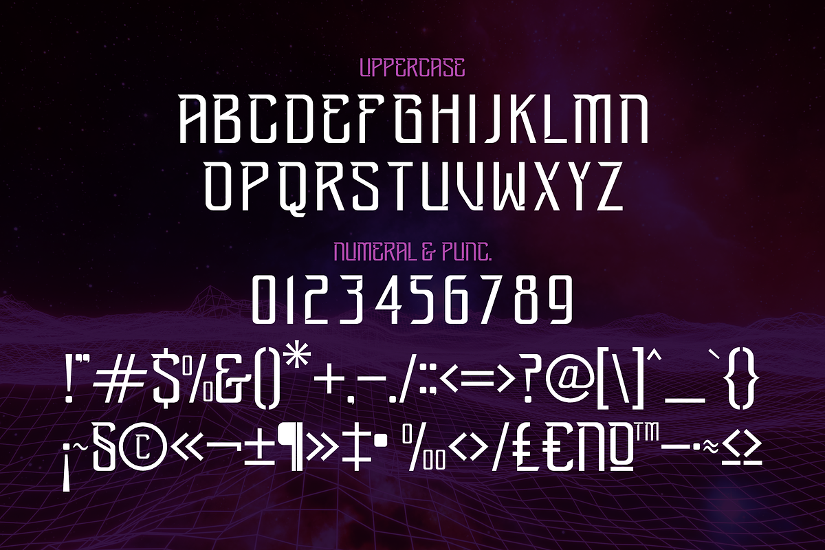 Adgeon Futuristic Display Font, a Sans Serif Font by Storytype Studio (Photo 13 of 15)