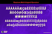 PM Phantasm Spooky Retro Font, a Serif Font by Paper Moon Graphic Supply (Thumbnail 3 of 16)