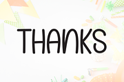 Summer Birthday | Script Font, a Script Font by Scratchones (Thumbnail 8 of 8)