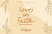 Dealyna, a Script Font by Ditatype (Thumbnail 4 of 8)