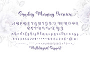 Sunday Morning Script Font, a Script Font by Monoco Type Foundry (Thumbnail 2 of 11)