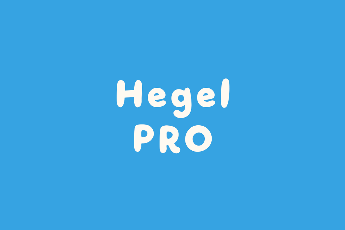Hegel Pro
