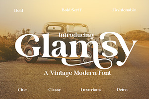 Vintage Modern Font