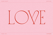 Loviena Rose - Stylish Serif, a Serif Font by CCS Type (Thumbnail 6 of 25)