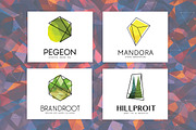 Futuristic & Geometric Logos Bundle, a Branding & Logo Template by AN Productions (Thumbnail 43 of 47)