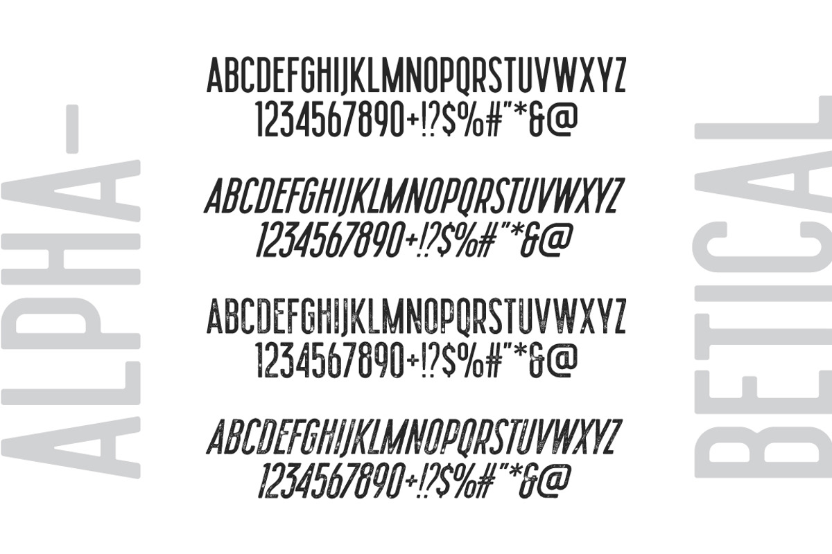 Mojito - Semi Condensed Sans preview 4