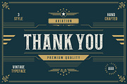 Aviation - Vintage Typeface, a Sans Serif Font by uyo66 (Thumbnail 14 of 14)