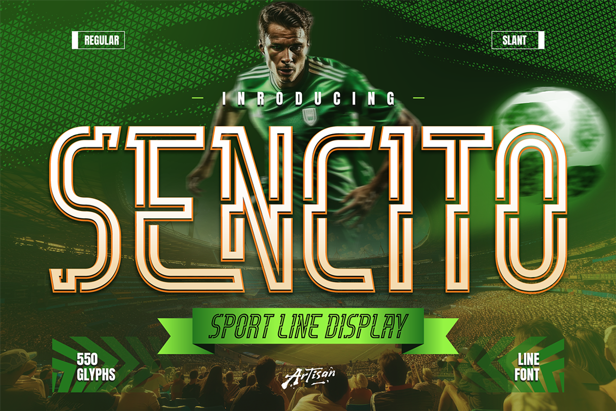 Sencito, a Sans Serif Font by Artisan Themes (Photo 1 of 11)