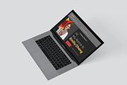 Laptop Business Card - Creative Dir., a Business Card Template by TheFeture (Thumbnail 4 of 5)