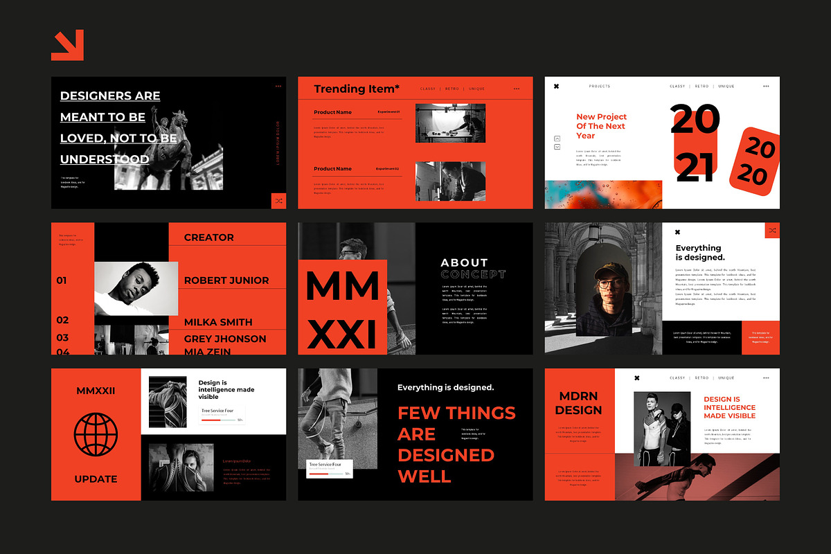 XGdragon Powerpoint Template, a Presentation Template by Rocket Template (Photo 3 of 14)