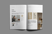 Annual Report Template, a Brochure Template by White Graphic (Thumbnail 13 of 15)