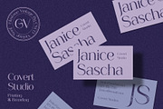 Glastone Vintage, a Serif Font by Craft Supply Co. (Thumbnail 4 of 8)