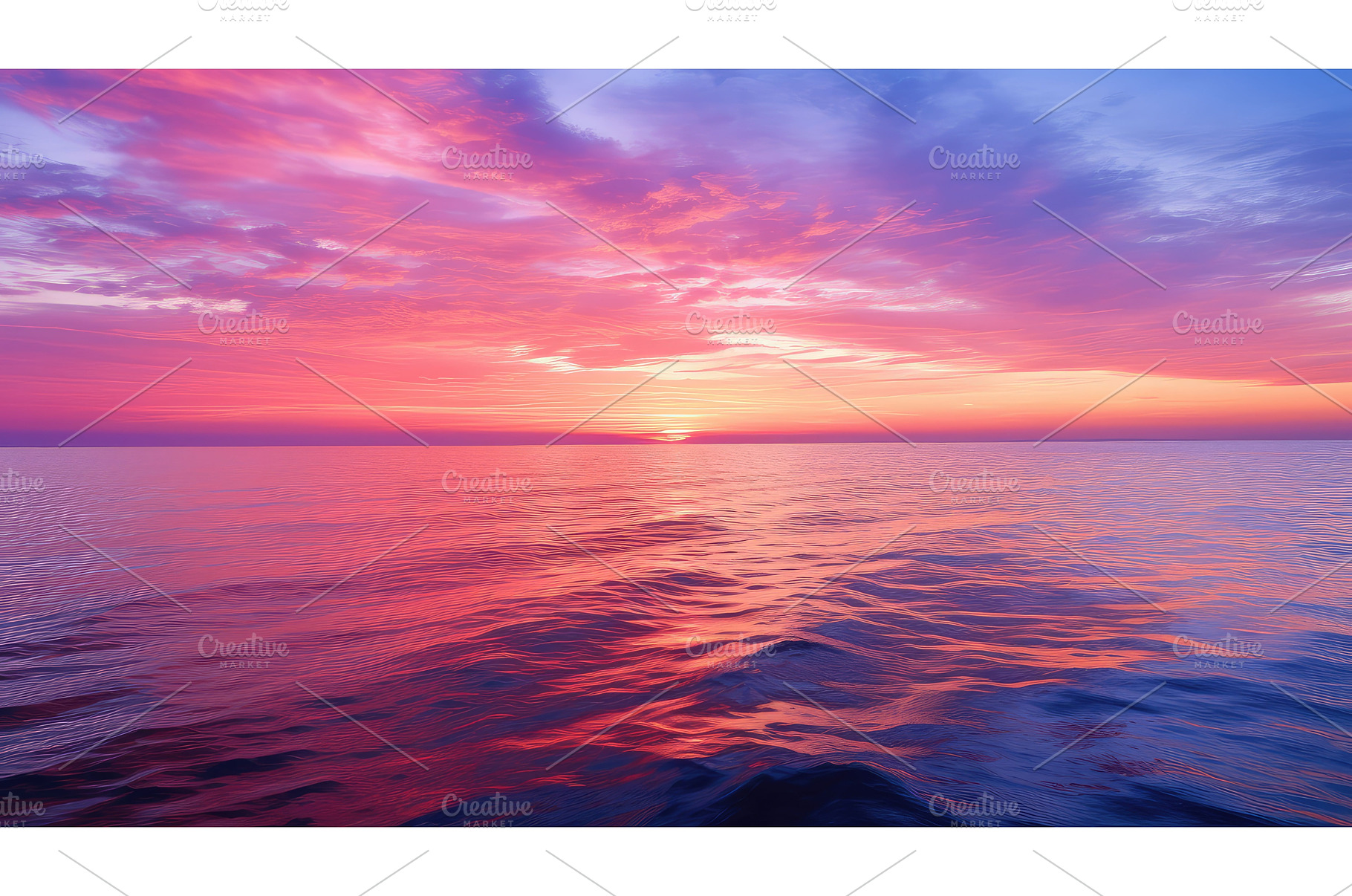 sky pretty in pink ai generated, a Nature Photo by pikepicture