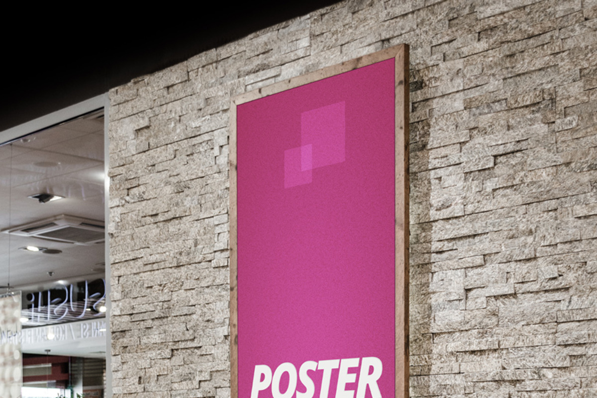 Poster mockups, a Print Template by graphaddikt (Photo 6 of 6)