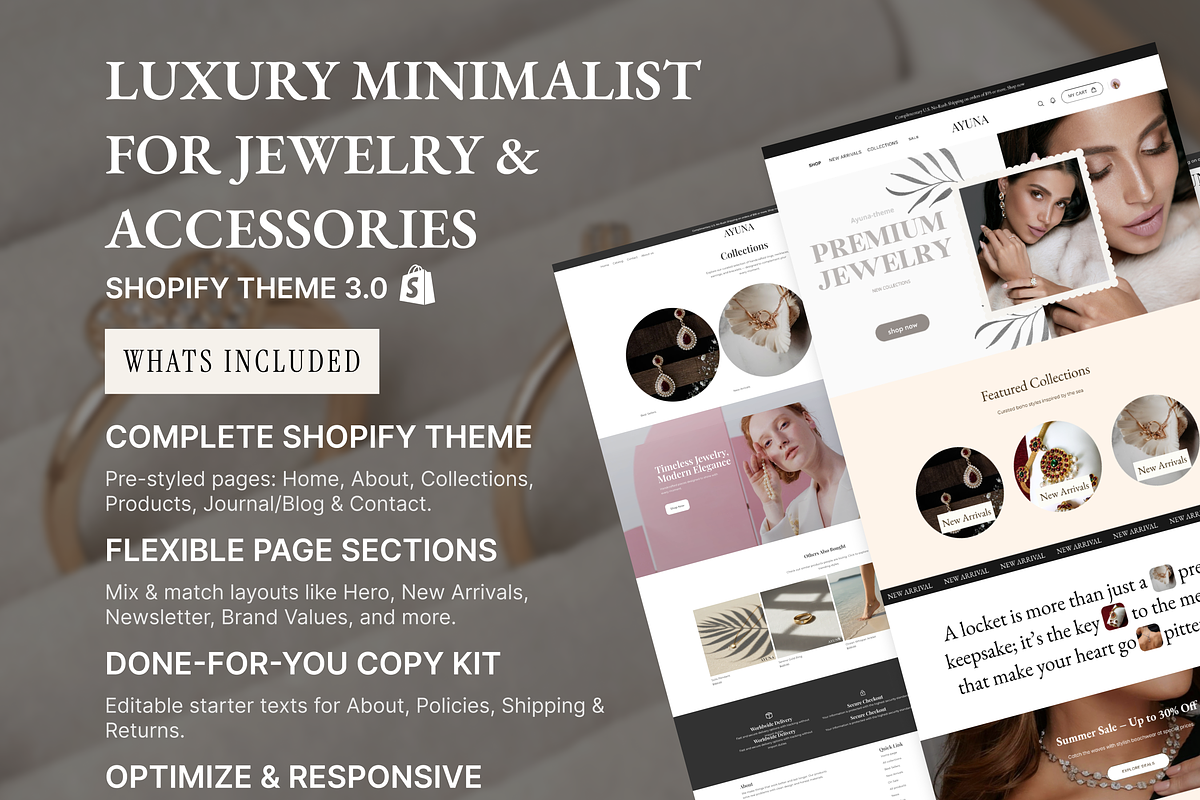 Ayuna - Luxury Jewelry Shopify Theme, a Shopify Template by AtelierDuVow (Photo 10 of 10)