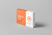 Pills Box Mockup, a Packaging Mockup by DesignRushMarket (Thumbnail 3 of 9)