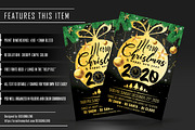 Christmas And Happy New Year Flyer, a Flyer Template by designblends@gmail.com (Thumbnail 2 of 3)