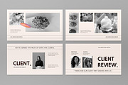 Cream Gradient Portfolio Keynote, a Presentation Template by graphicook (Thumbnail 7 of 10)
