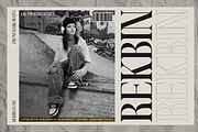 Rekbin - Modern Serif Typeface, a Serif Font by MaikoHatta (Thumbnail 7 of 7)