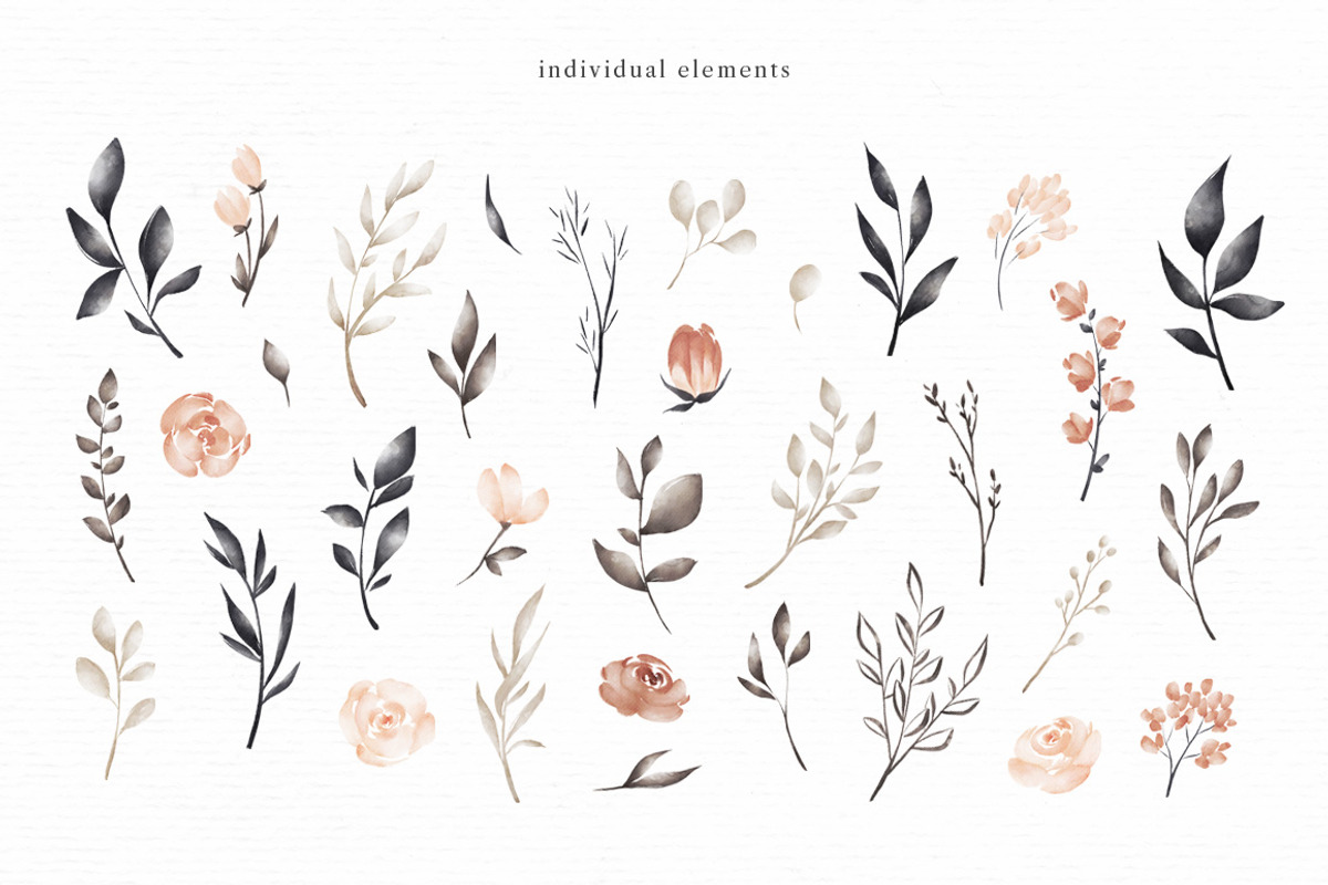 This Day. Watercolor Collection., an Illustration by PeDe Designs (Photo 4 of 9)